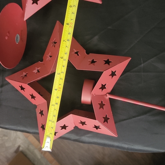 Set of 3 Star Tealight Candle Holders - Picture 14 of 15